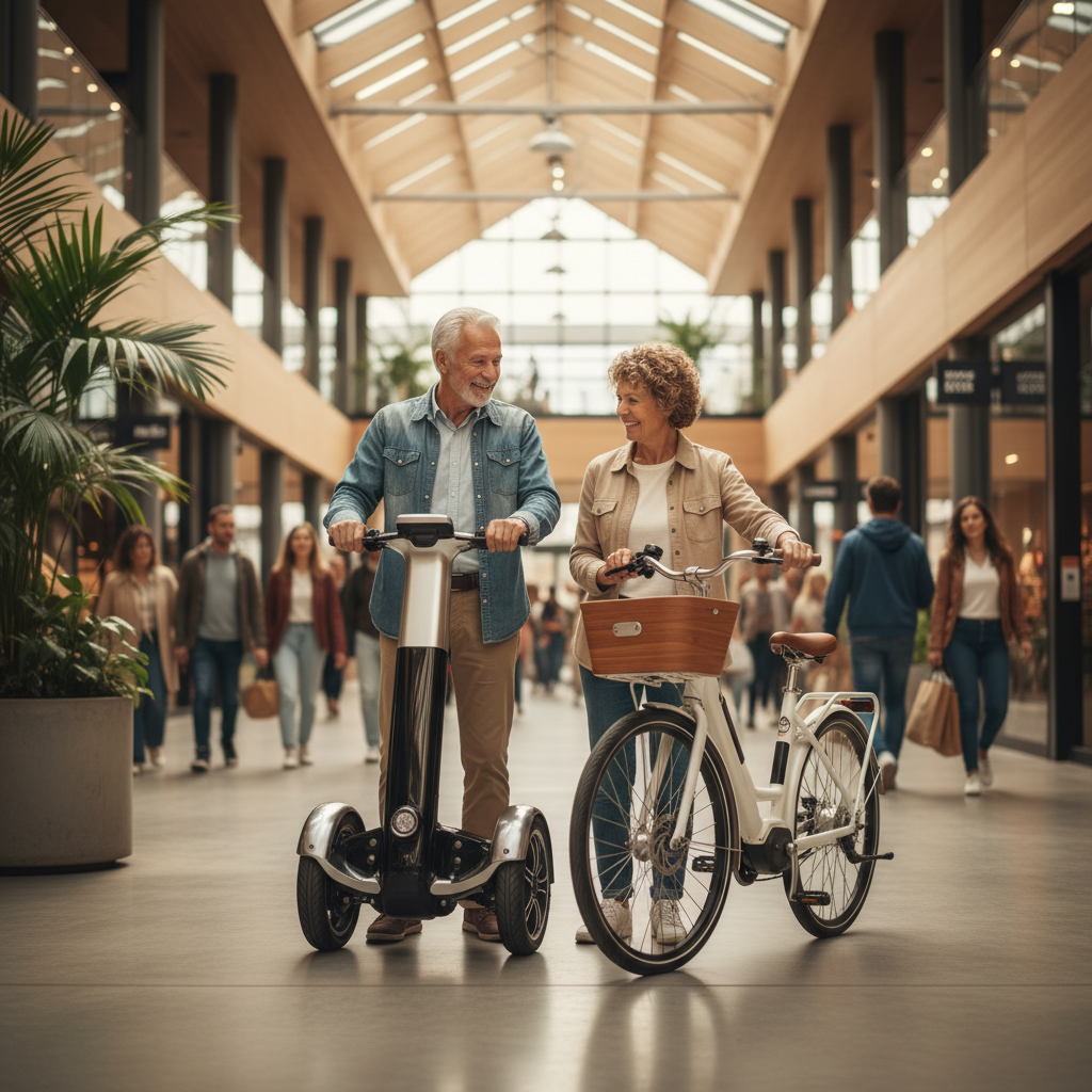 เทรนด์ 2026! สกู๊ตเตอร์ไฟฟ้าวัยเก๋า ฟีเจอร์ใหม่ขับขี่ปลอดภัย - senior-ebike-safety-trend-2026