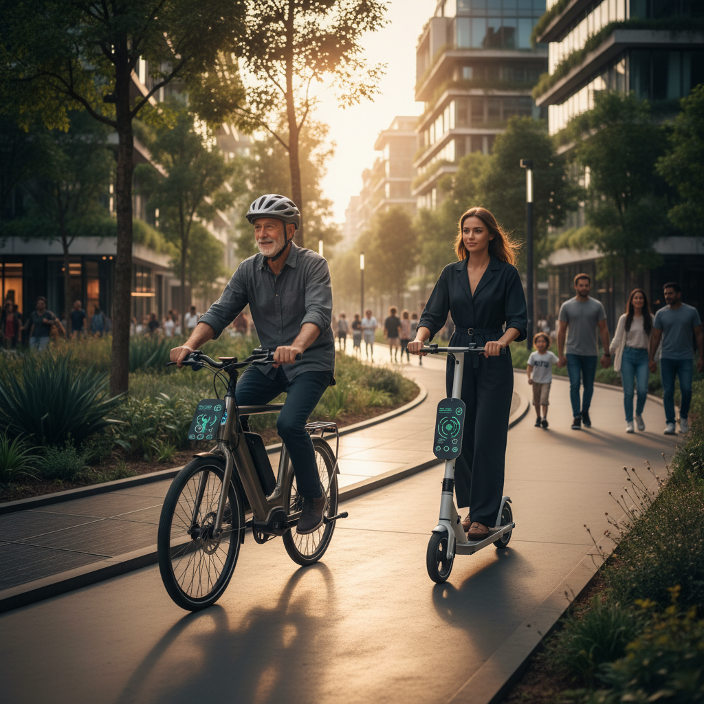 เทรนด์สมาร์ท EV 2026! สกู๊ตเตอร์และ E-Bike AI ขับขี่ปลอดภัย - smart-ai-ebike-ev-trend