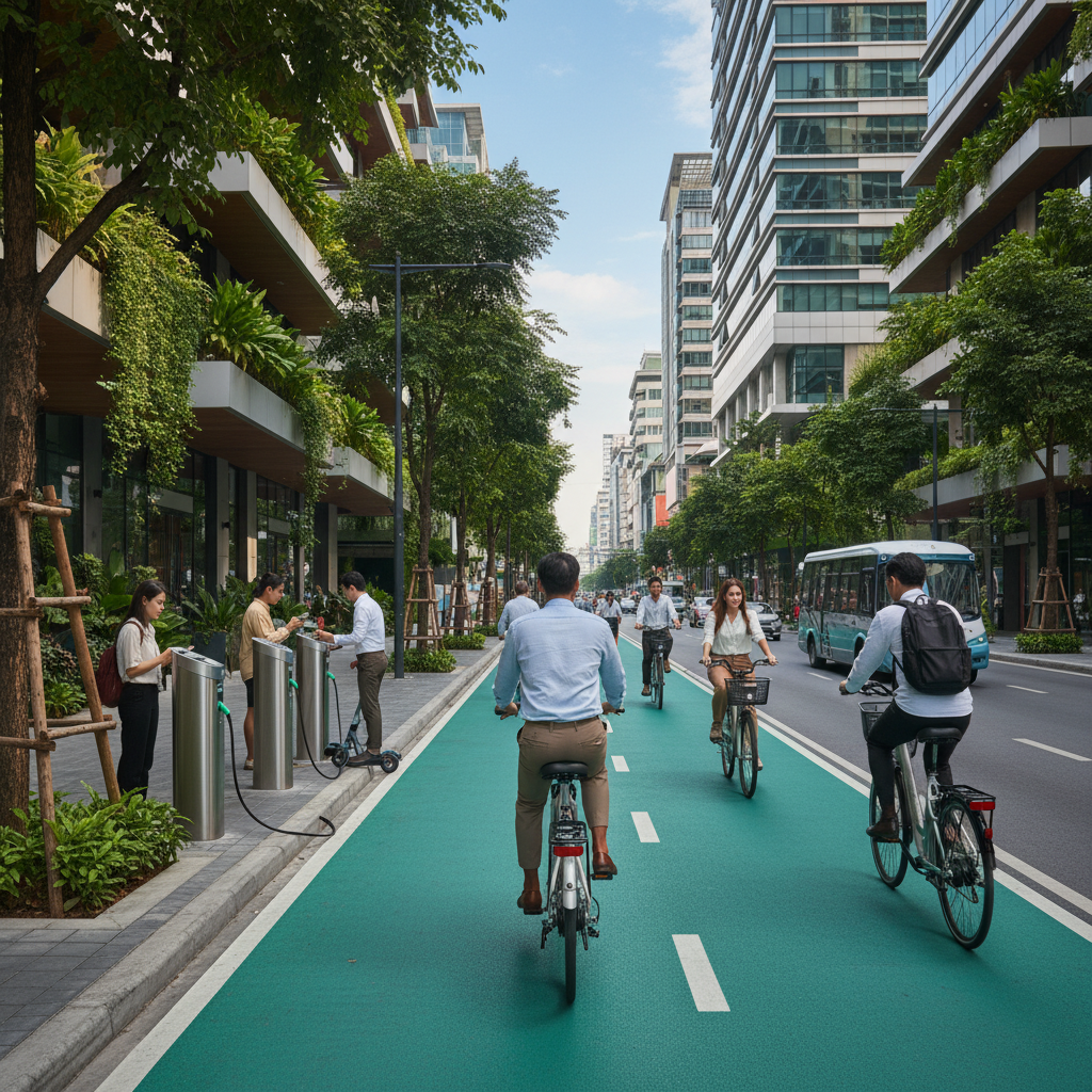 เทรนด์สมาร์ทซิตี้ 2026! ผุดเลน E-Bike รับเมืองยุคใหม่ - smart-city-ebike-lanes-2026