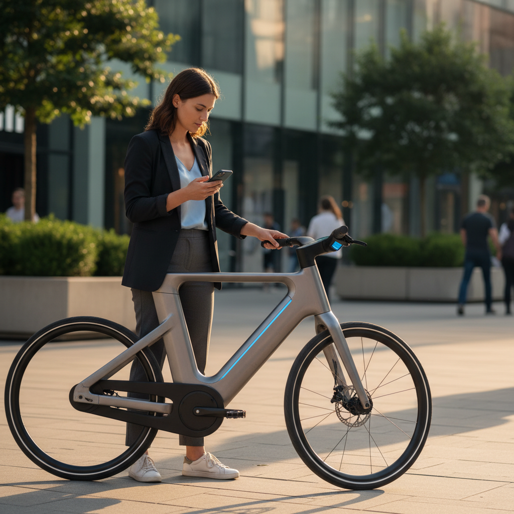 เทรนด์ล้ำ 2026! E-Bike อัจฉริยะติด GPS เชื่อมมือถือ - smart-ebike-gps-trend-2026