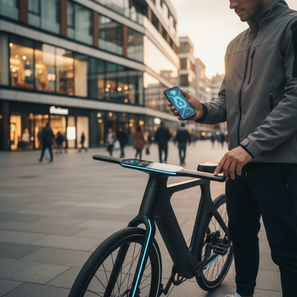 ลืมกุญแจไปเลย! รู้จักเทรนด์ 'Smart E-Bike' ปี 2026 เชื่อมต่อมือถือ-กันขโมยอัจฉริยะ - smart-ebike-iot-technology-trend-2026