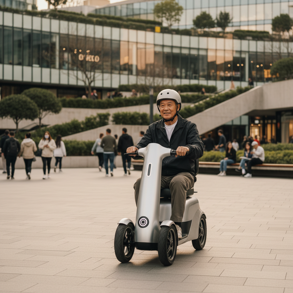 เทรนด์ EV 2026: ระบบเซนเซอร์กันล้ม E-Bike เพื่อผู้สูงวัย - smart-ebike-safety-sensor-2026