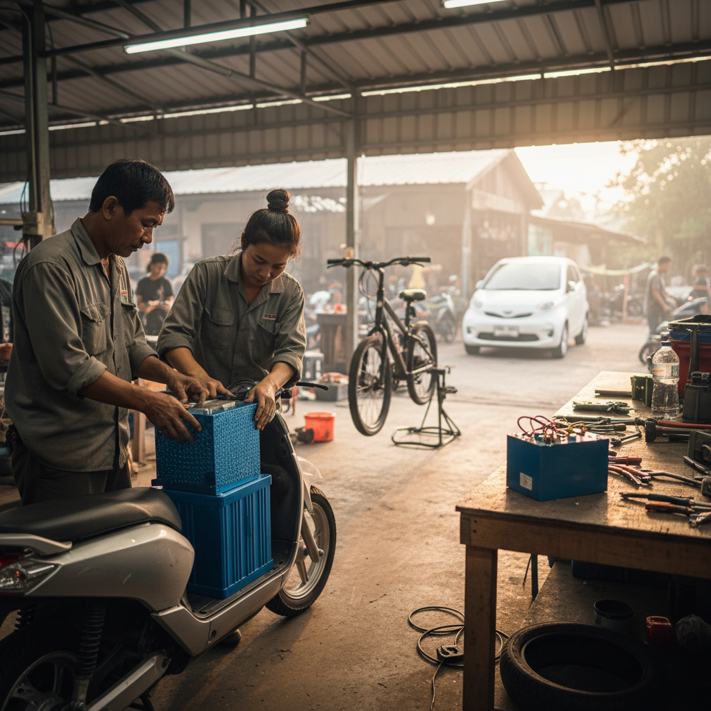 เจาะเทคโนโลยี 2026! 'แบตเตอรี่โซเดียมไอออน' ถูกกว่า-ทนกว่าลิเธียมจริงไหม? อนาคตใหม่ E-Bike ไทย - sodium-ion-battery-trend-future-ev-thailand-2026