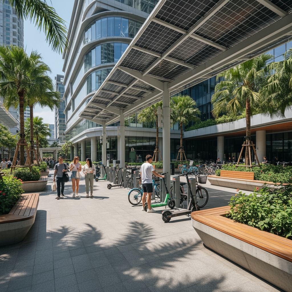 อนาคต EV! เทรนด์สถานีชาร์จโซลาร์เซลล์ E-Bike ปี 2026 - solar-charging-ebike-trend-2026