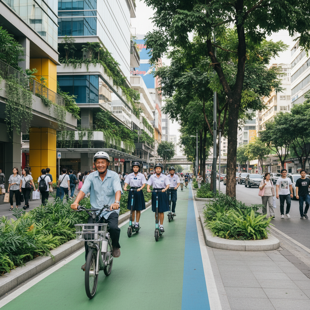 เทรนด์ 2026! ไทยจ่อผุดเลนพิเศษหนุน E-Bike - thai-ebike-special-lane-2026