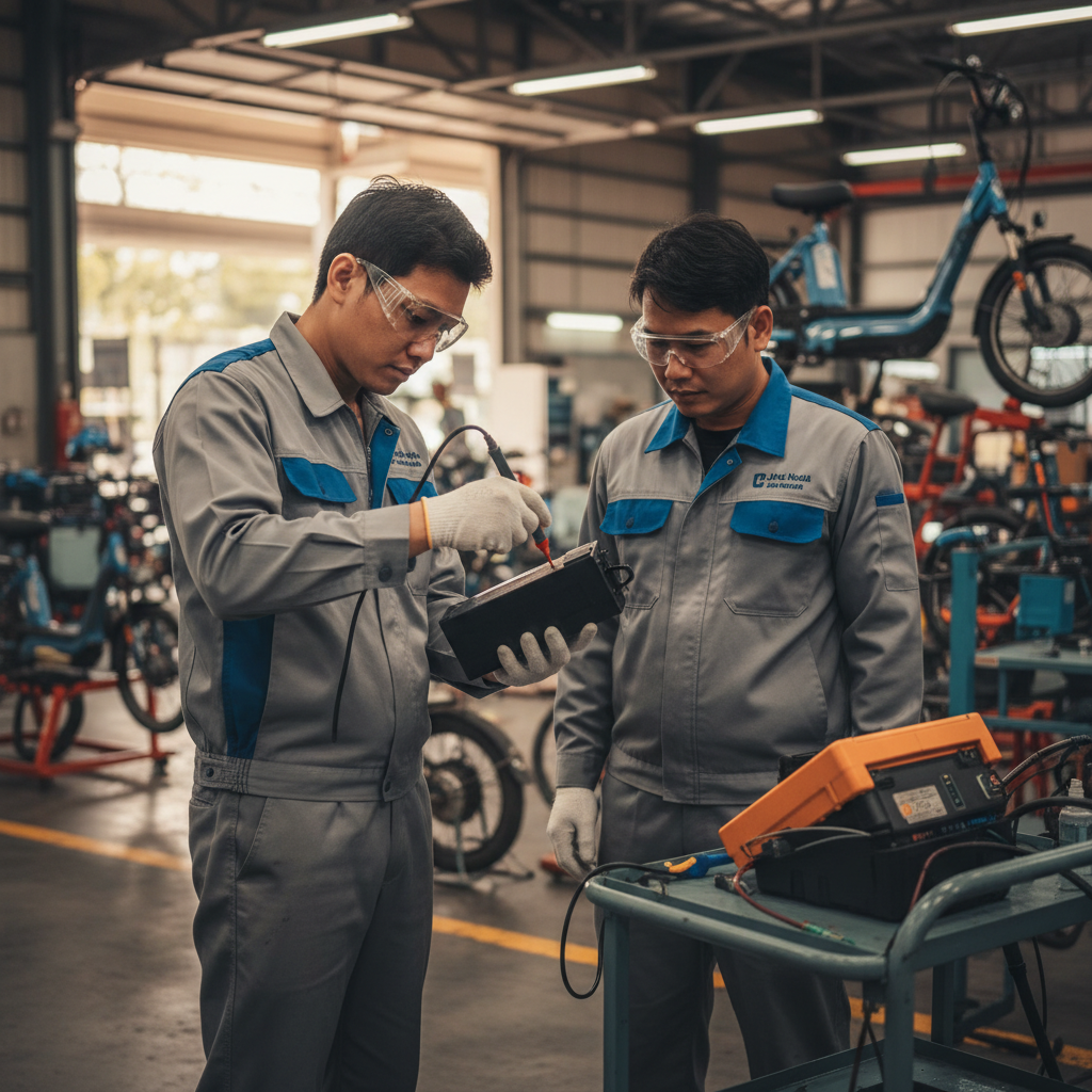 ข่าวใหญ่ 2026! 'มาตรฐาน มอก. แบตเตอรี่' บังคับใช้เข้มข้น ซื้อรถจักรยานไฟฟ้าปีนี้ต้องดูอะไรบ้าง? - tis-battery-safety-standard-enforcement-2026