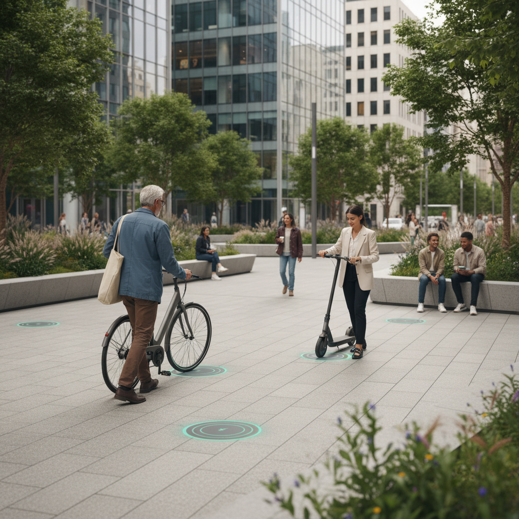 เทรนด์อนาคต 2026: ระบบชาร์จไร้สายพลิกโฉมวงการ E-Bike - wireless-charging-ebike-trend