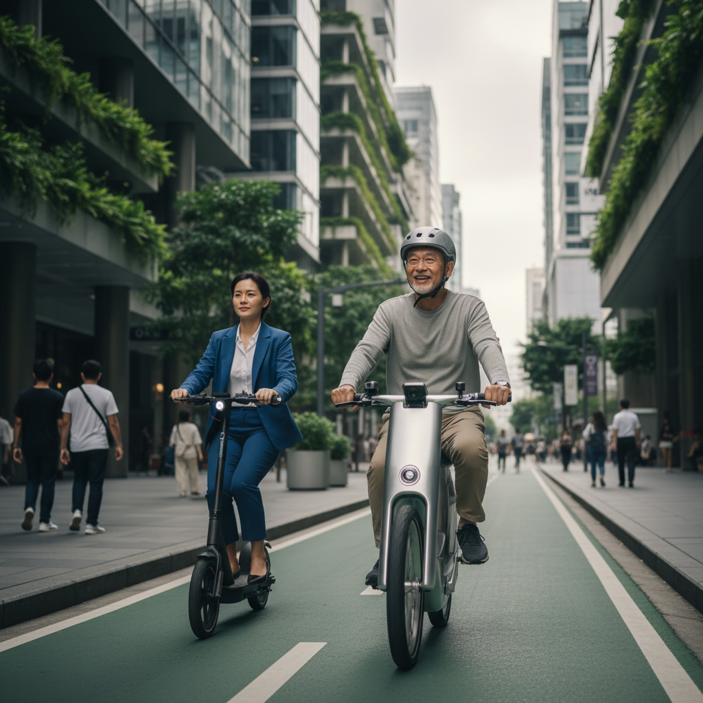 เทรนด์ EV โลก 2026: ระบบ AI ใน E-Bike ยกระดับความปลอดภัย - 2026-ai-ebike-safety-trend
