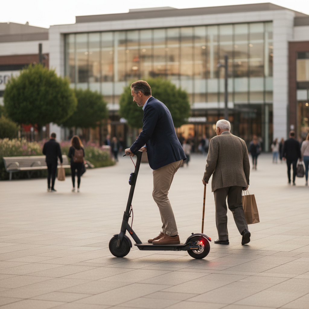 เทรนด์ EV 2026: สกู๊ตเตอร์ไฟฟ้า AI ชะลอความเร็วอัตโนมัติ - 2026-ai-ev-scooter-safety