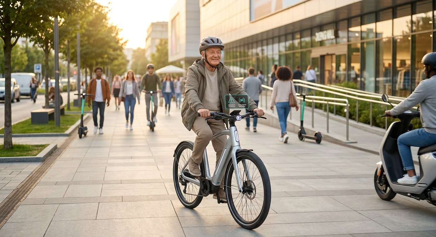 เทรนด์โลก 2026: AI เซนเซอร์อัจฉริยะยกระดับ E-Bike สุดปลอดภัย
