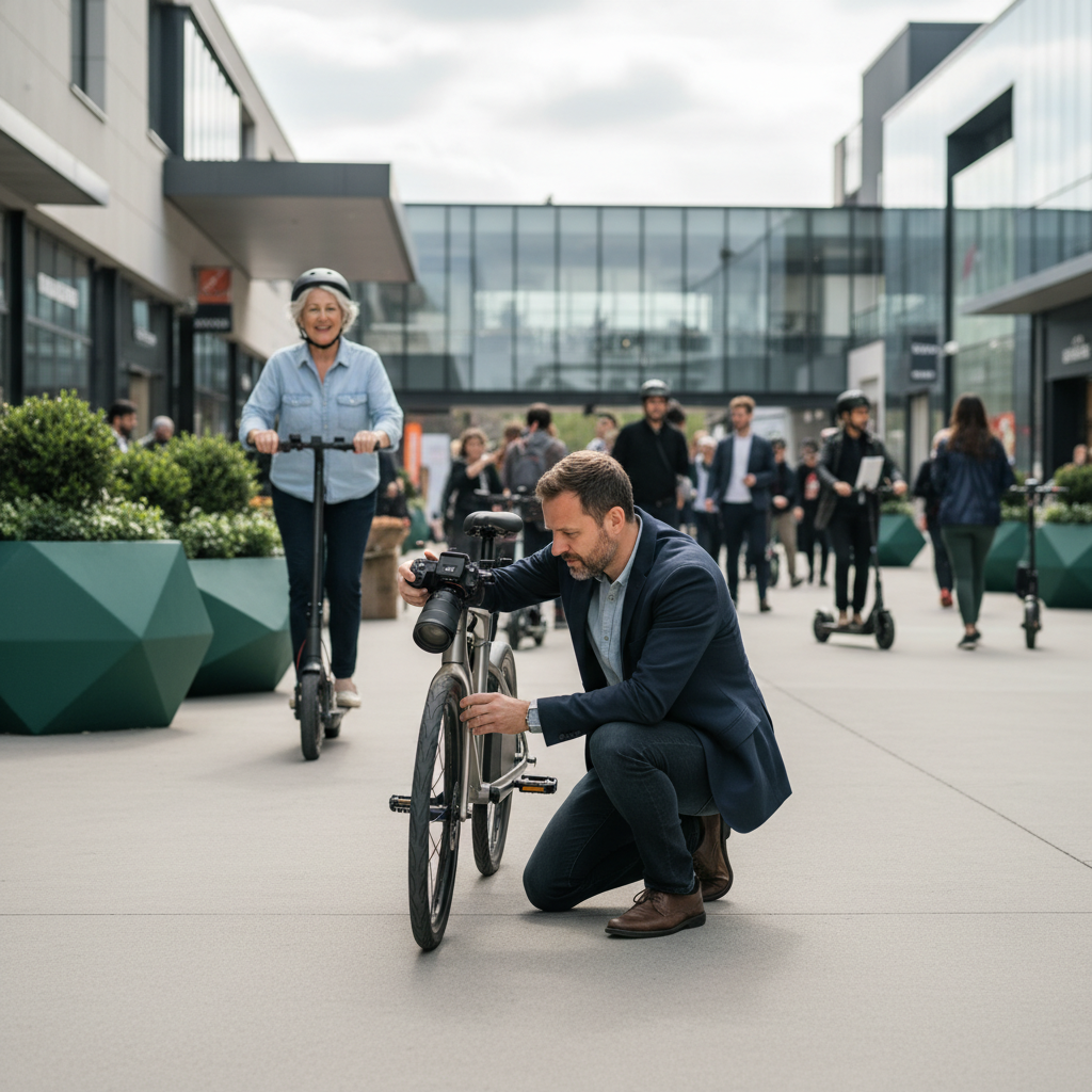 เทรนด์ EV 2026: จับตานวัตกรรมยางไร้ลมหมดปัญหายางรั่ว - 2026-airless-tire-scooter-trend