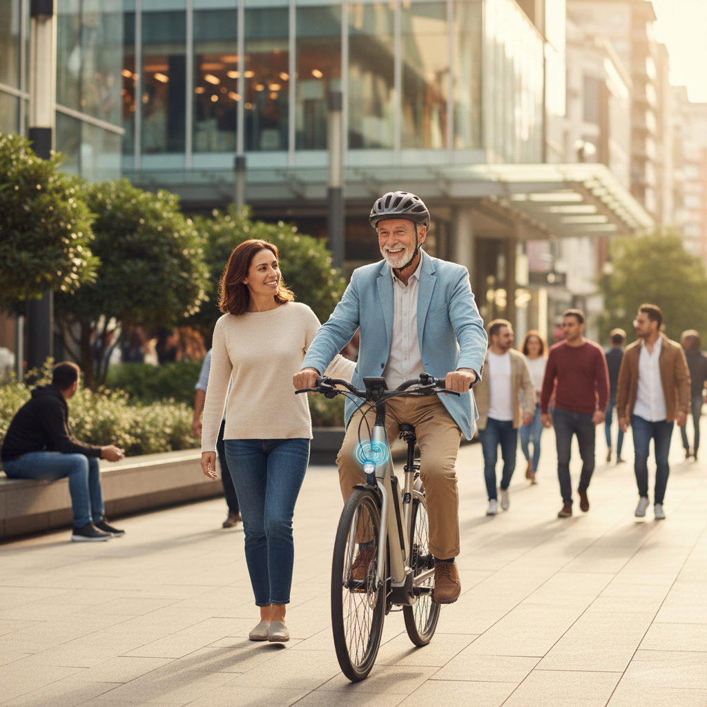 เทรนด์ E-Bike ปี 2026: ระบบ AI ช่วยเบรก ปลอดภัยเพื่อวัยเก๋า - 2026-ebike-ai-safety-trend