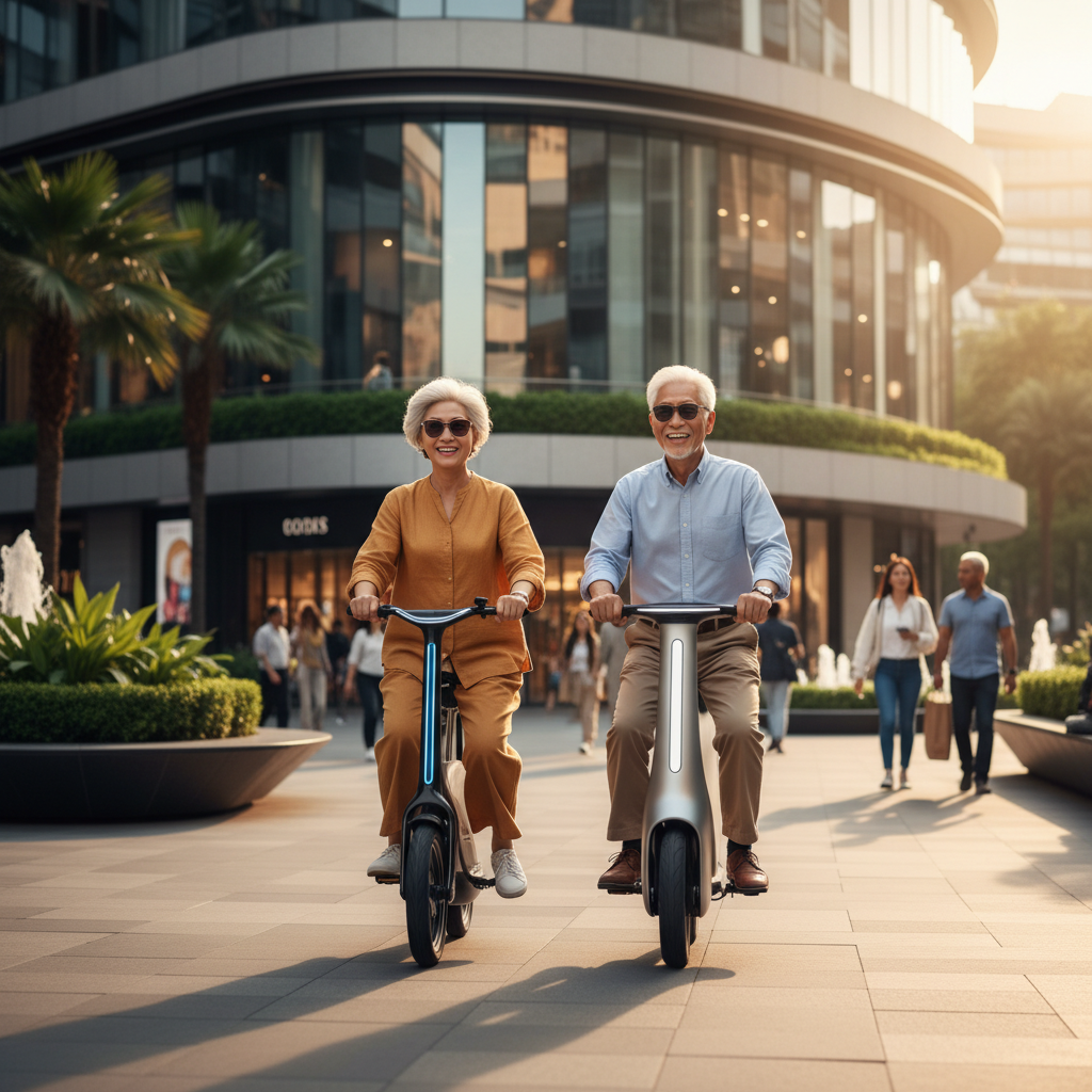 เทรนด์ EV 2026: E-Bike ทรงตัวอัตโนมัติเพื่อผู้สูงวัย - 2026-ebike-auto-balance-trend