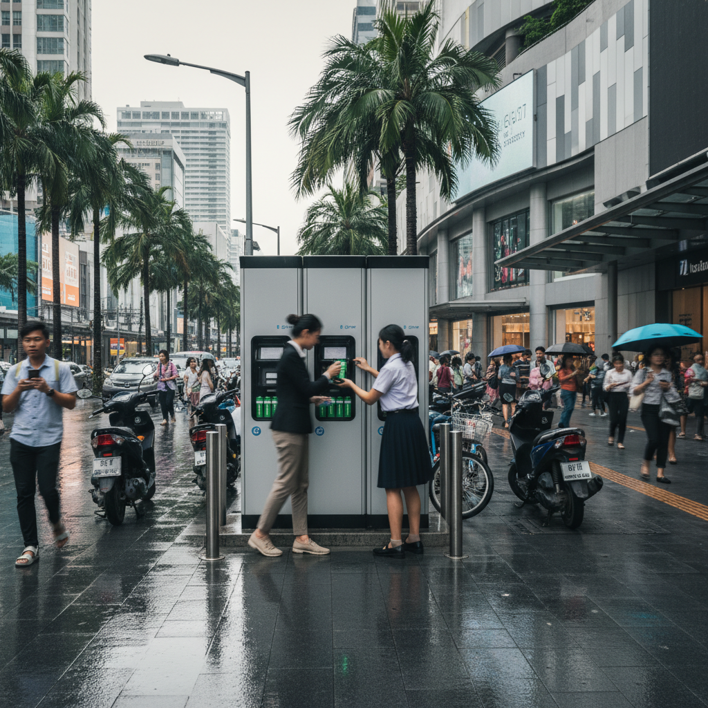 อนาคต EV ไทย 2026: เทรนด์สถานีสลับแบตเตอรี่ E-Bike - 2026-ebike-battery-swap-trend