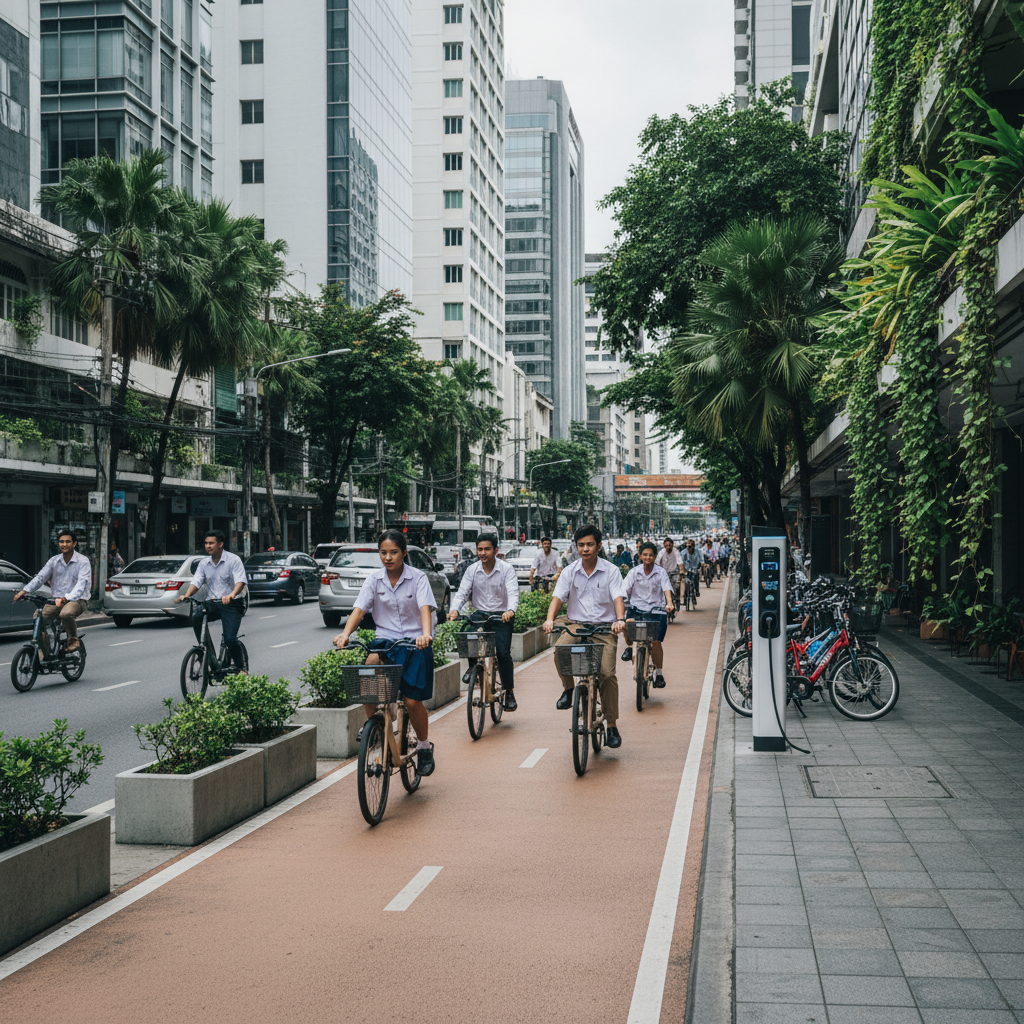 นโยบาย EV 2026! ภาครัฐหนุนเลน E-Bike เมืองไทยขับง่ายขึ้น - 2026-ebike-lane-policy-trend