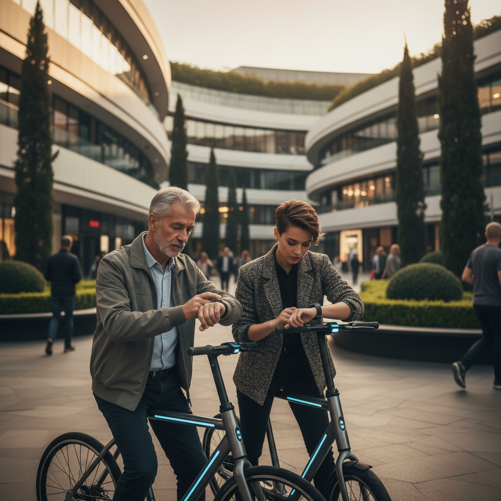 อนาคต EV 2026: E-Bike ซิงค์สมาร์ทวอทช์ แจ้งเตือนอุบัติเหตุ - 2026-ebike-smartwatch-safety-sync