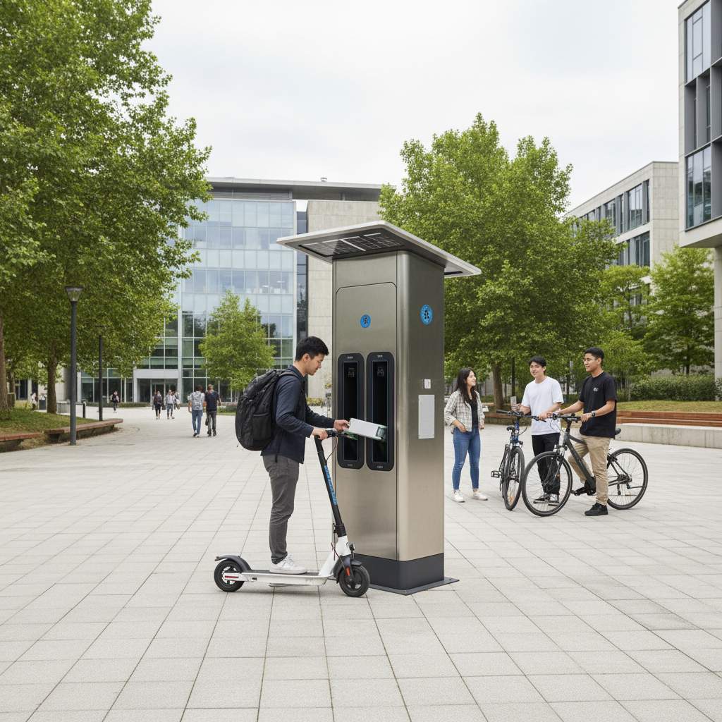 เจาะเทรนด์ 2026: จุดสลับแบตเตอรี่ E-Bike เตรียมบุกมหา'ลัย - 2026-ebike-swappable-battery-trend