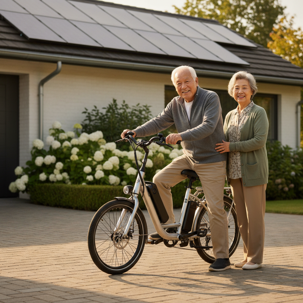 เทรนด์ EV สูงวัย 2026! นวัตกรรม E-Bike ขับขี่ปลอดภัย - 2026-elderly-ebike-safety-trend
