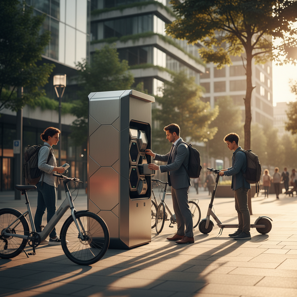 เทรนด์ EV 2026! ตู้สลับแบตเตอรี่ E-Bike ชาร์จไวไม่ต้องรอ - 2026-ev-battery-swap-trend