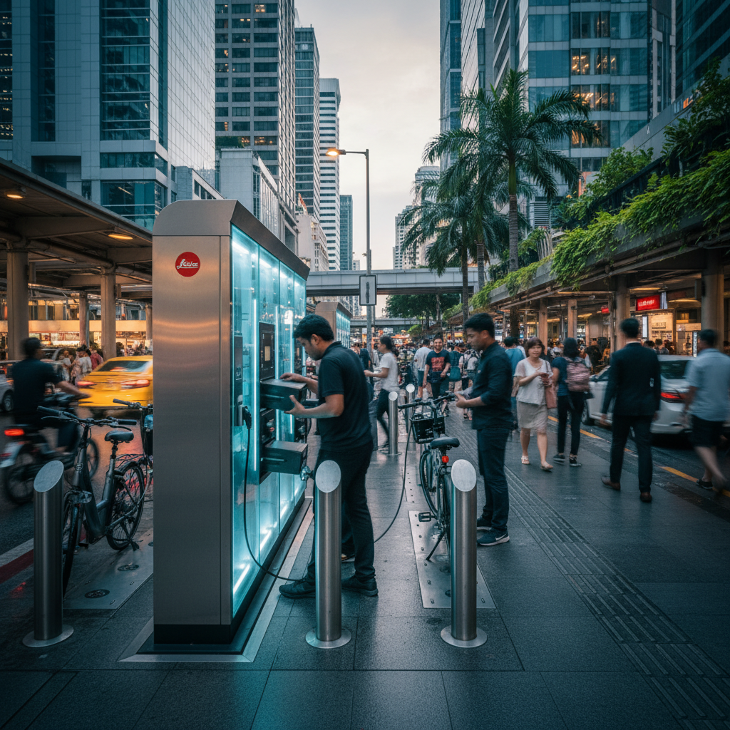 เทรนด์ EV 2026: จุดสลับแบตเตอรี่ E-Bike ทั่วกรุง - 2026-ev-battery-swap-trend