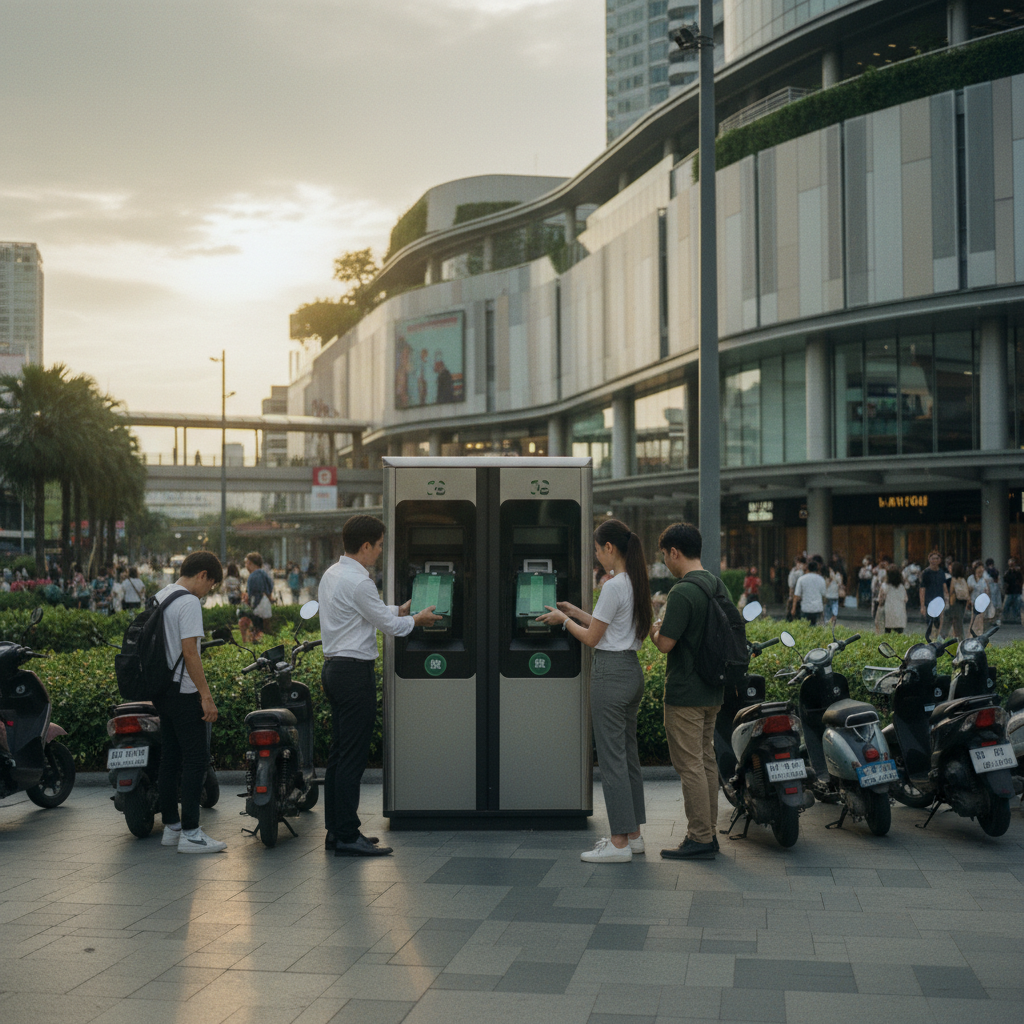 วิเคราะห์ EV ปลายปี 2026: ผู้เชี่ยวชาญชี้เทรนด์สลับแบตเตอรี่ - 2026-ev-battery-swap-trend