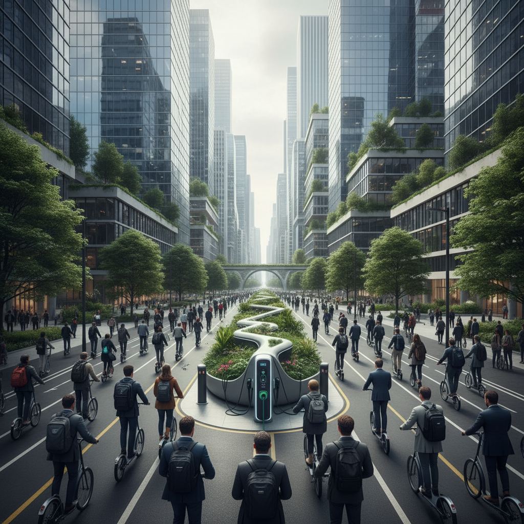 เทรนด์โลก 2026! องค์กรใหญ่หนุนใช้สกู๊ตเตอร์ไฟฟ้าลดคาร์บอน - 2026-ev-carbon-reduction-trend