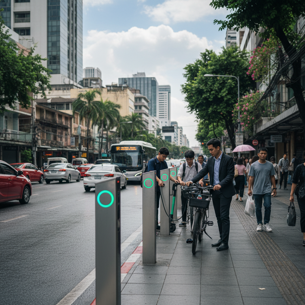 นโยบายรัฐปี 2026! ดันสถานีชาร์จ EV รองรับ E-Bike ทั่วกรุง - 2026-ev-charging-station-policy