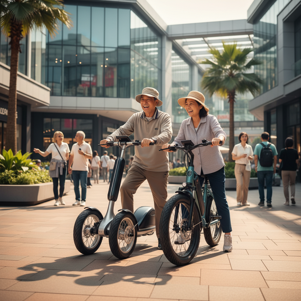 เทรนด์ EV 2026: นวัตกรรม E-Bike ปลอดภัยเพื่อวัยเกษียณ - 2026-ev-ebike-safety-elderly