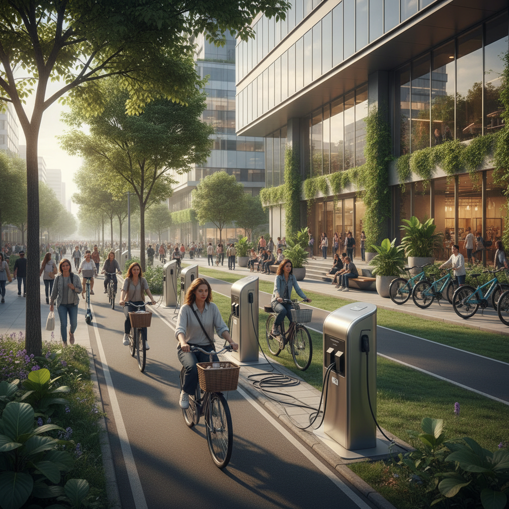 นโยบาย EV ปี 2026: รัฐหนุนใช้ E-Bike สร้างเมืองสีเขียว - 2026-ev-green-city-policy
