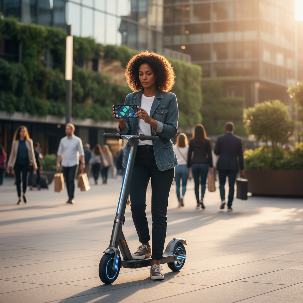 เทรนด์ EV 2026: สกู๊ตเตอร์ไฟฟ้า IoT สั่งงานผ่านแอปฯ สุดล้ำ - 2026-ev-iot-smart-scooter