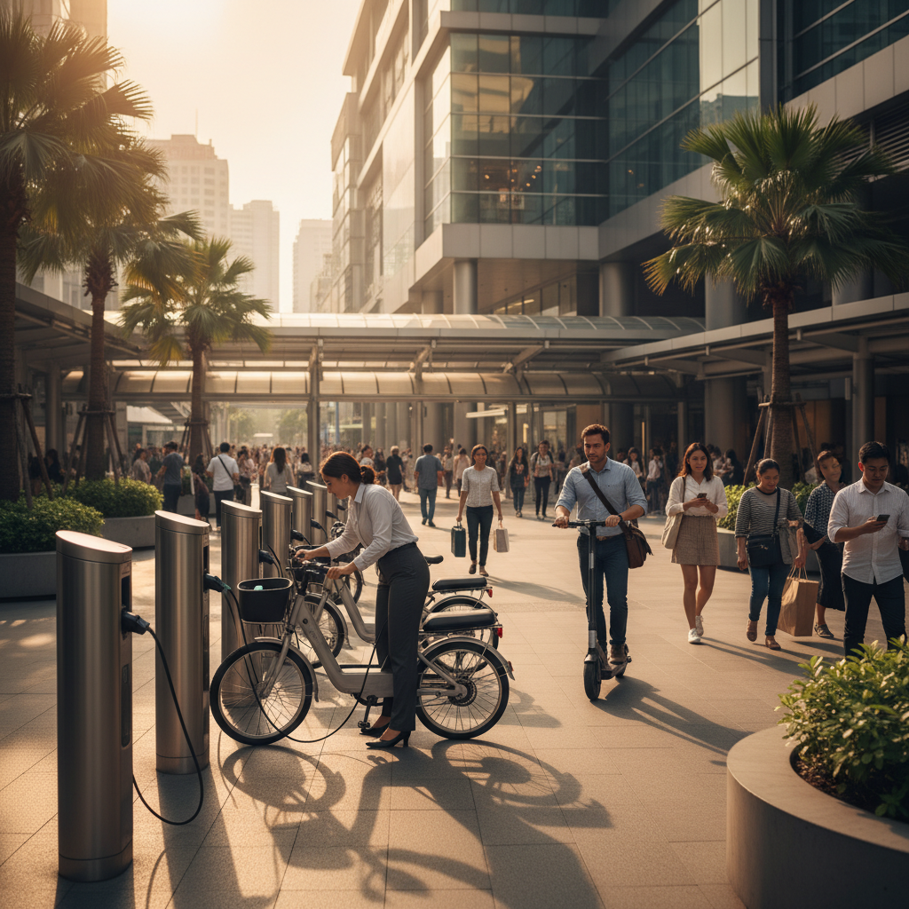 จับตานโยบาย EV ครึ่งปีหลัง 2026! ภาครัฐหนุนจุดชาร์จ E-Bike - 2026-ev-policy-charging-trend