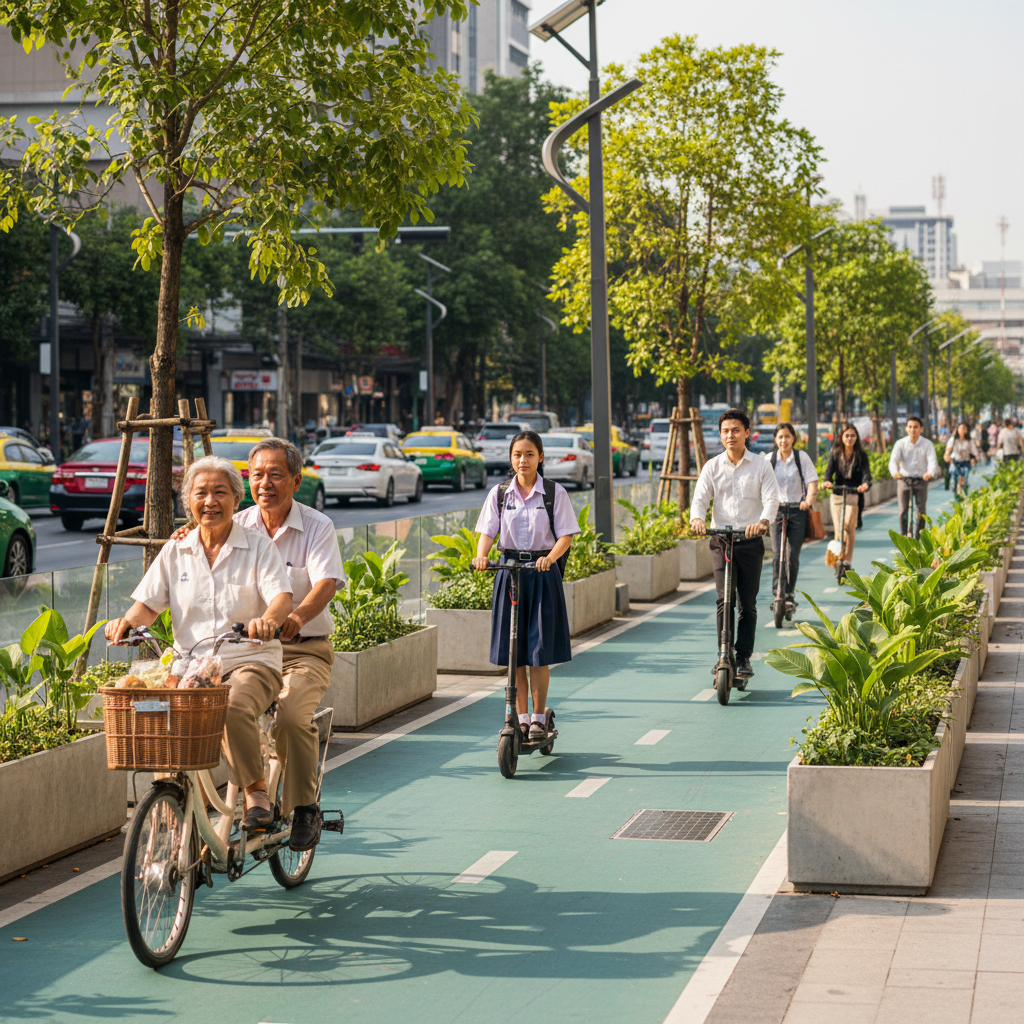 เจาะนโยบาย EV 2026: ภาครัฐจ่อผุด 'เลนพิเศษ E-Bike' - 2026-ev-policy-ebike-lane