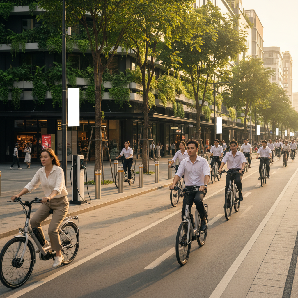 นโยบาย EV ไทย 2026: ดัน E-Bike หนุนสังคมคาร์บอนต่ำ - 2026-ev-policy-ebike-trend