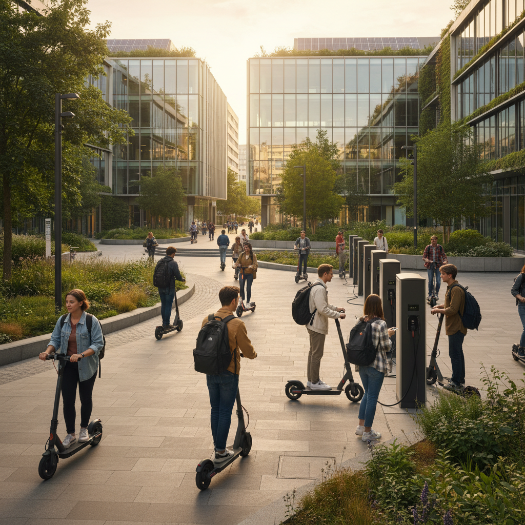 วิเคราะห์เทรนด์ EV 2026: สกู๊ตเตอร์ไฟฟ้าจ่อฮิตรับเปิดเทอม - 2026-ev-scooter-campus-trend