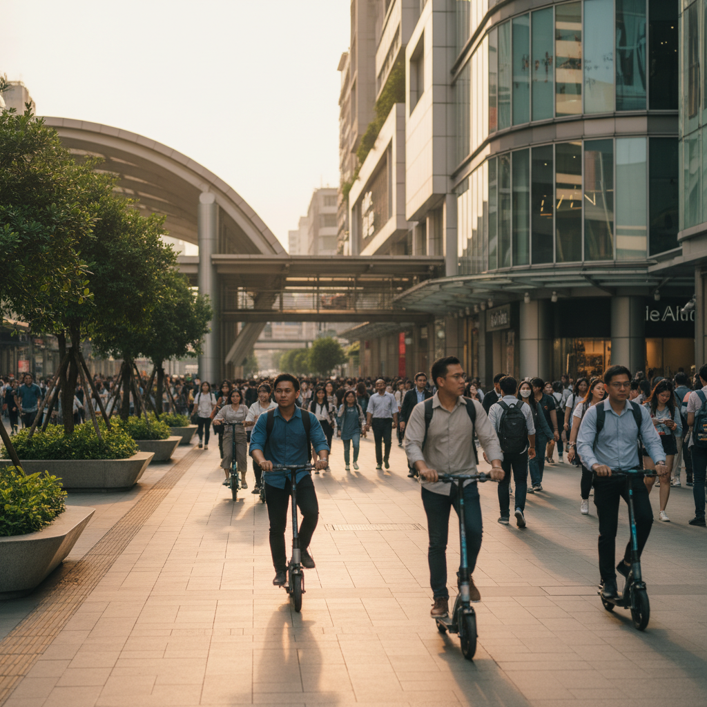 วิเคราะห์ตลาด EV 2026: สกู๊ตเตอร์ไฟฟ้าฮิต รับเทรนด์รถไฟฟ้า - 2026-ev-scooter-micromobility-trend
