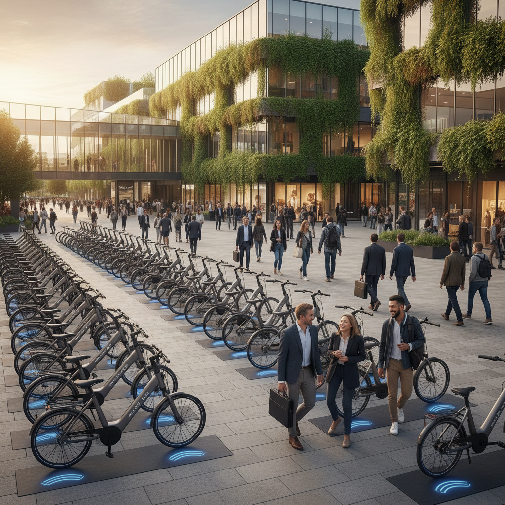 อนาคต EV 2026: นวัตกรรมชาร์จไร้สาย E-Bike ไม่ต้องเสียบปลั๊ก - 2026-ev-wireless-charging-ebike