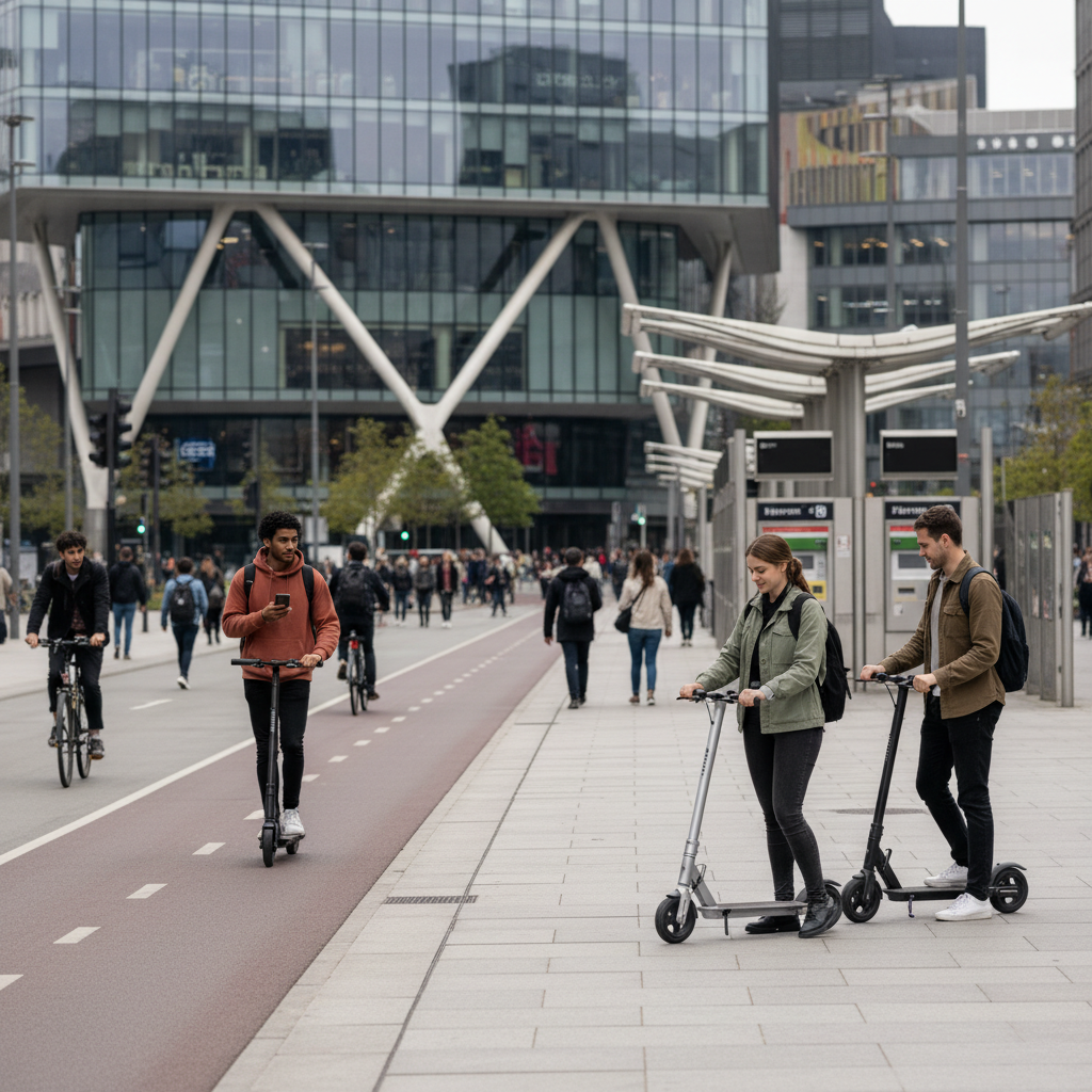 เทรนด์ EV 2026: สกู๊ตเตอร์พับได้ นวัตกรรมฮิตของนักศึกษา - 2026-foldable-scooter-ev-trend