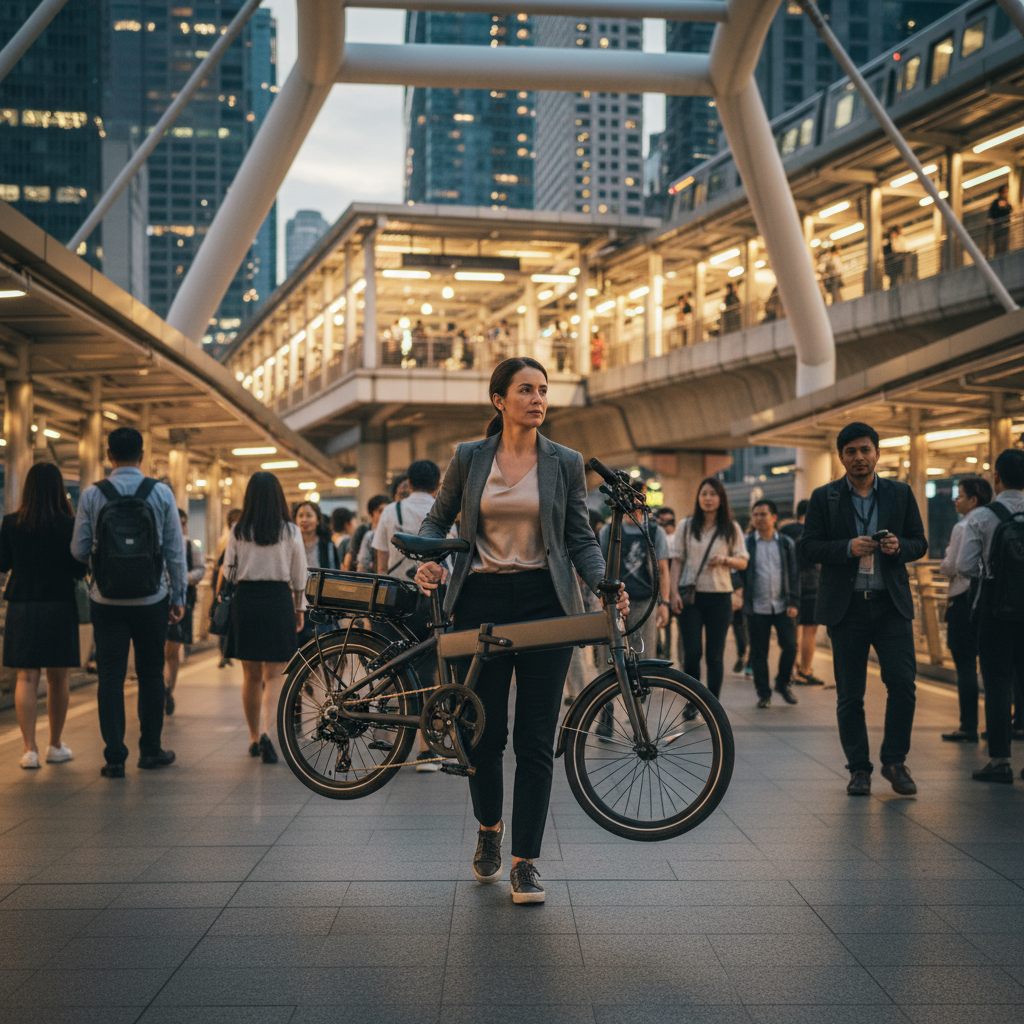 เทรนด์ E-Bike พับได้ 2026: เปลี่ยนชีวิตวัยทำงานยุค EV - 2026-folding-ebike-urban-trend