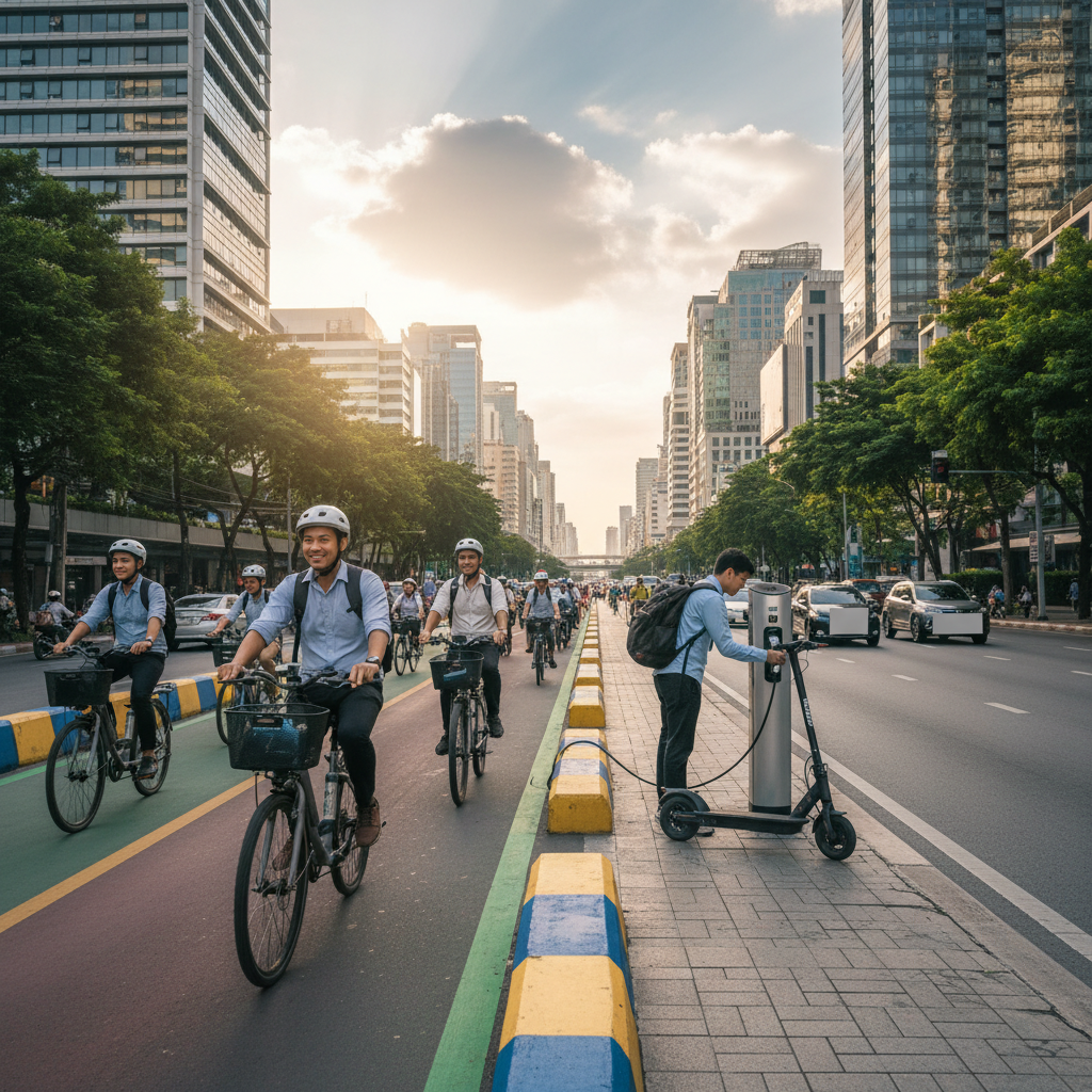 เจาะนโยบายรัฐ 2026: ดันเลนพิเศษรองรับ E-Bike ทั่วไทย - 2026-gov-ebike-lane-policy