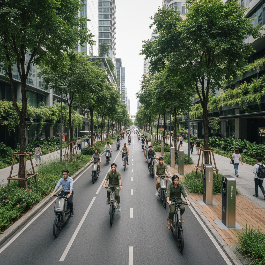 เทรนด์ EV ล่าสุด 2026! รัฐดัน E-Bike ขับเคลื่อนเมืองสีเขียว - 2026-green-city-ev-trend