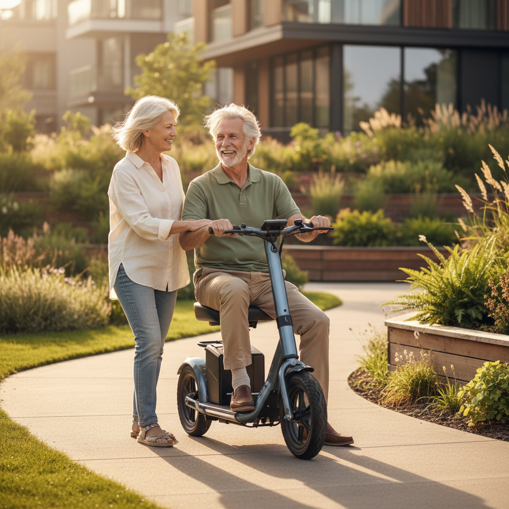 เทรนด์ EV 2026! เทคโนโลยี E-Bike ปลอดภัยเพื่อผู้สูงอายุ - 2026-senior-ebike-safety-trend