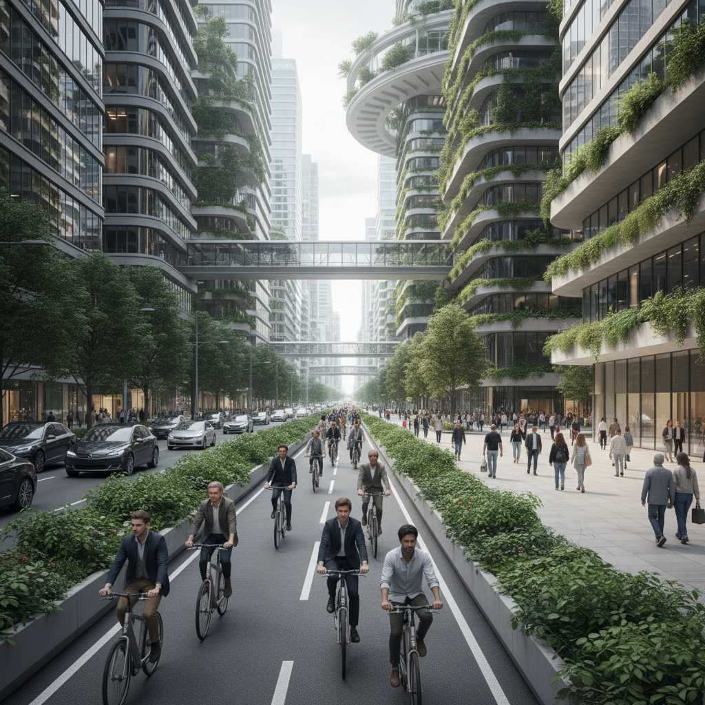 เทรนด์ Smart City 2026: E-Bike ฮีโร่ลดรถติดเพื่อวัยทำงาน - 2026-smart-city-ebike-trend