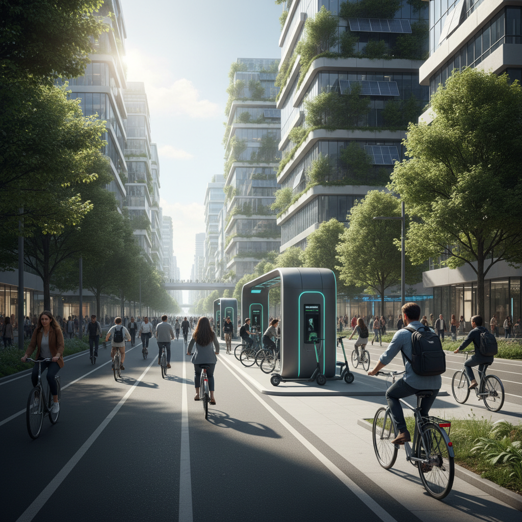 อนาคตสมาร์ทซิตี้ 2026: ดัน E-Bike สัญจรหลัก ลดฝุ่น PM2.5 - 2026-smart-city-ebike-trend
