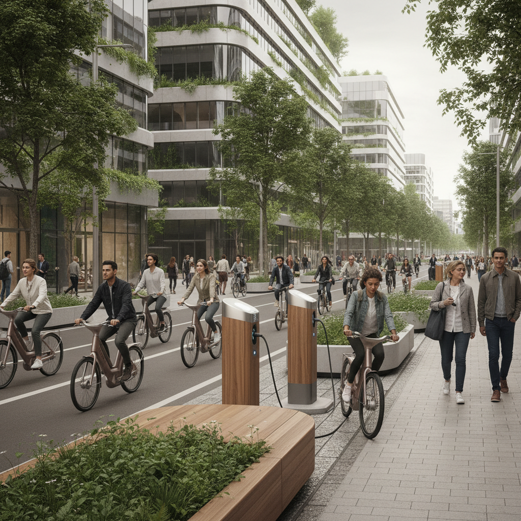 นโยบายลดคาร์บอน 2026! ดัน E-Bike รับเทรนด์สมาร์ทซิตี้ - 2026-smart-city-ebike-trend