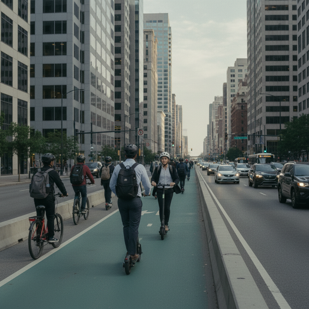 เทรนด์เมืองใหม่ 2026: รัฐผุดเลนพิเศษหนุนสกู๊ตเตอร์ไฟฟ้า - 2026-smart-city-ev-lanes