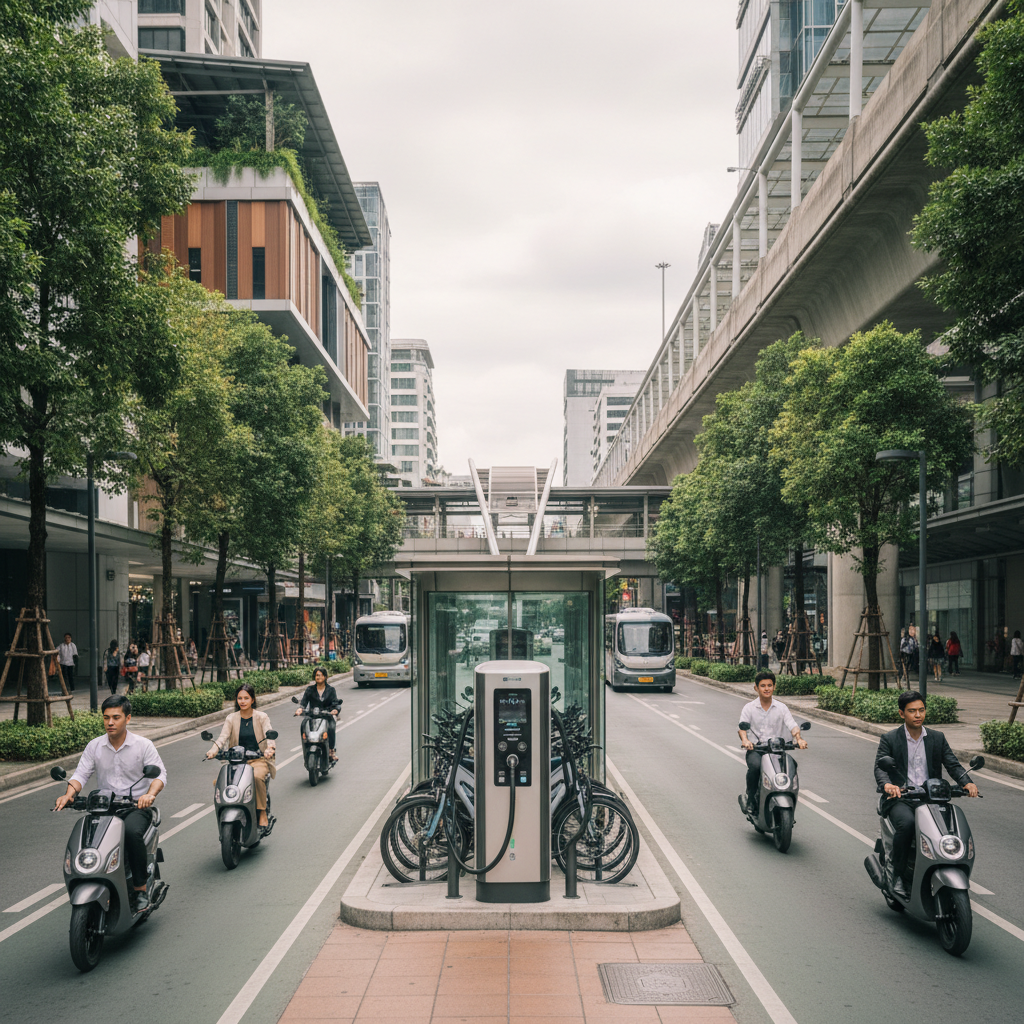 เทรนด์ EV 2026! สกู๊ตเตอร์ไฟฟ้าตอบโจทย์ Smart City - 2026-smart-city-ev-scooter