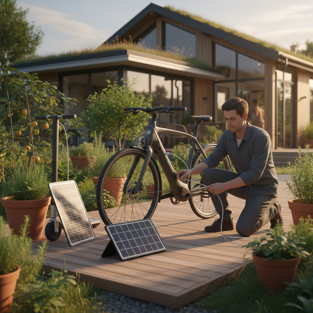 จับตา 2026: เทรนด์ชาร์จ E-Bike ด้วยโซลาร์เซลล์ - 2026-solar-ebike-charging-trend