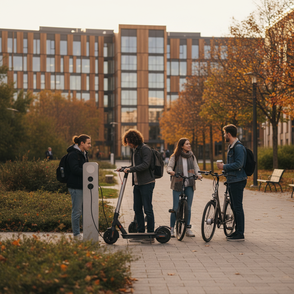 เทรนด์ EV 2026: สกู๊ตเตอร์ไฟฟ้า ไอเทมเซฟค่าน้ำมันนักศึกษา - 2026-student-escooter-ev-trend