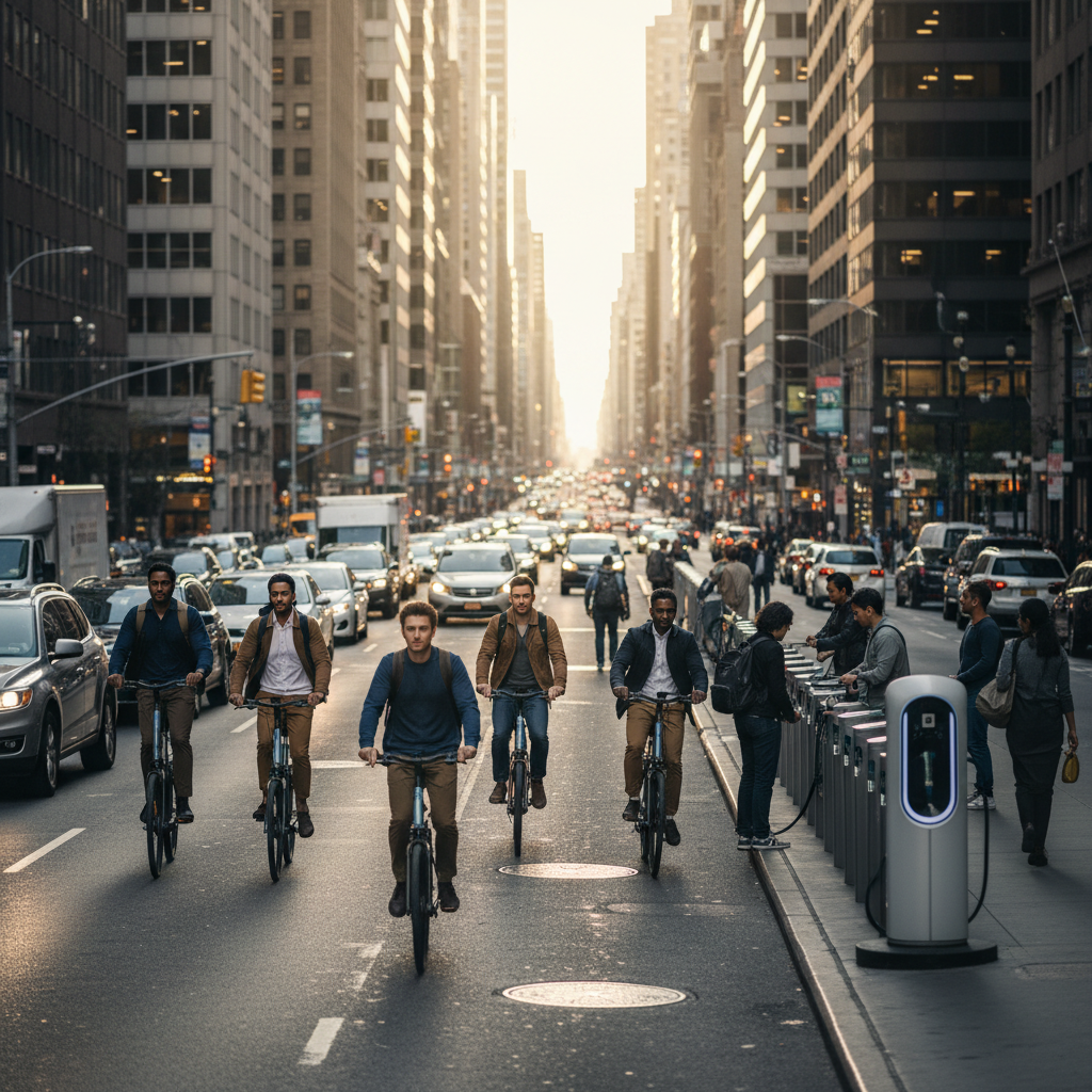 เทรนด์ฮิตครึ่งปีหลัง 2026! วัยทำงานหนีรถติดซบ E-Bike - 2026-urban-commuter-ebike-trend