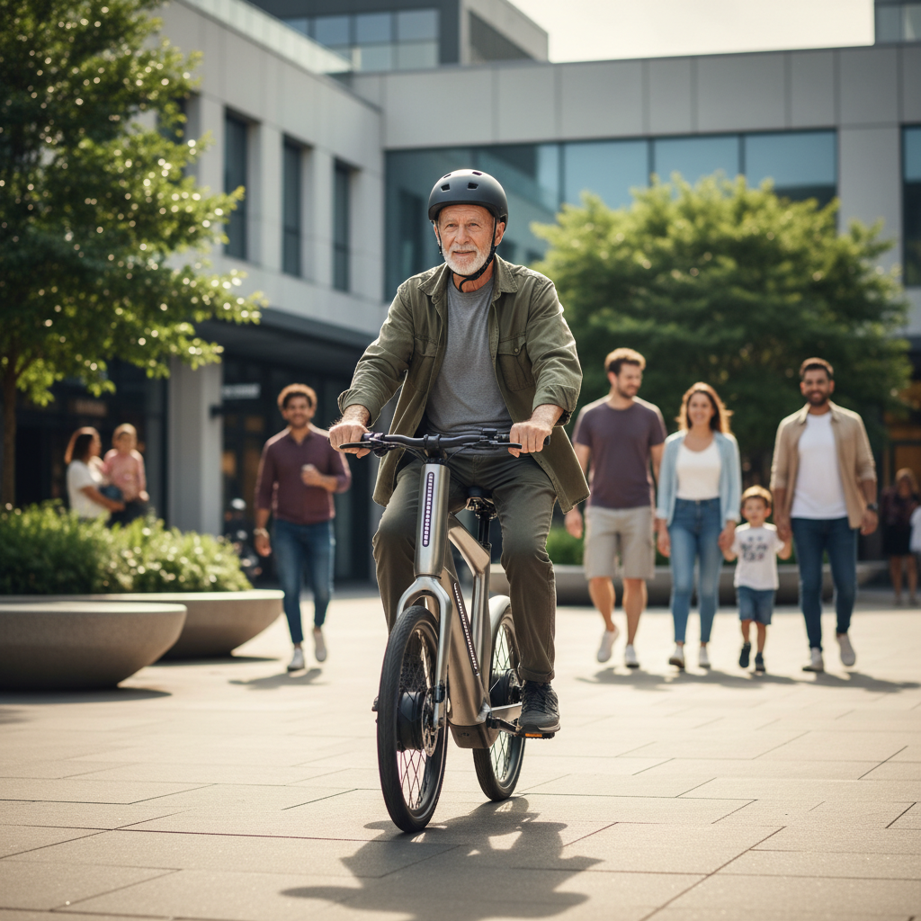 เทรนด์ 2026: E-Bike AI ทรงตัว ช่วยวัยเก๋าปลอดภัย - ai-auto-balance-ebike-trend